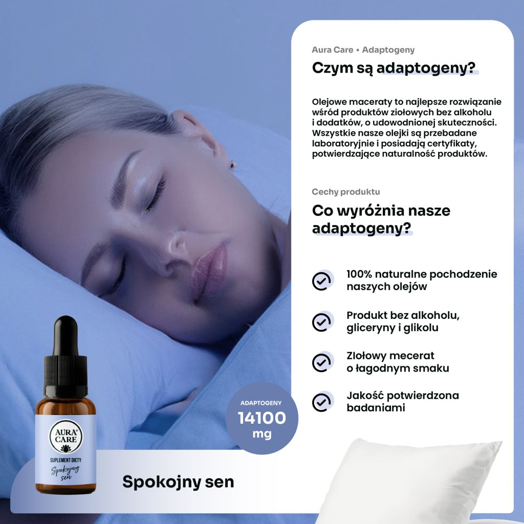 Adaptogeny na stres i napięcie – naturalne wyciszenie organizmu
