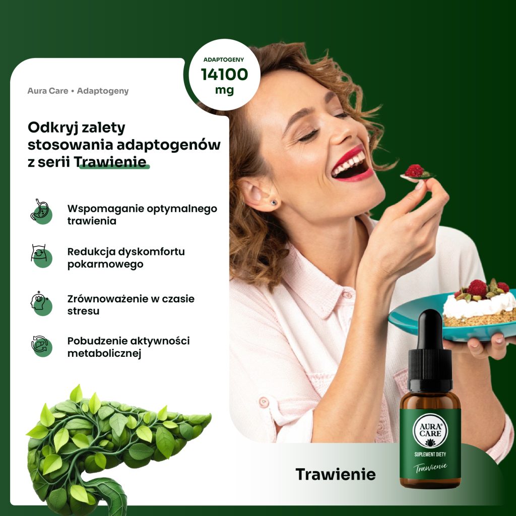 Naturalne adaptogeny na trawienie – ostropest i imbir Aura Care