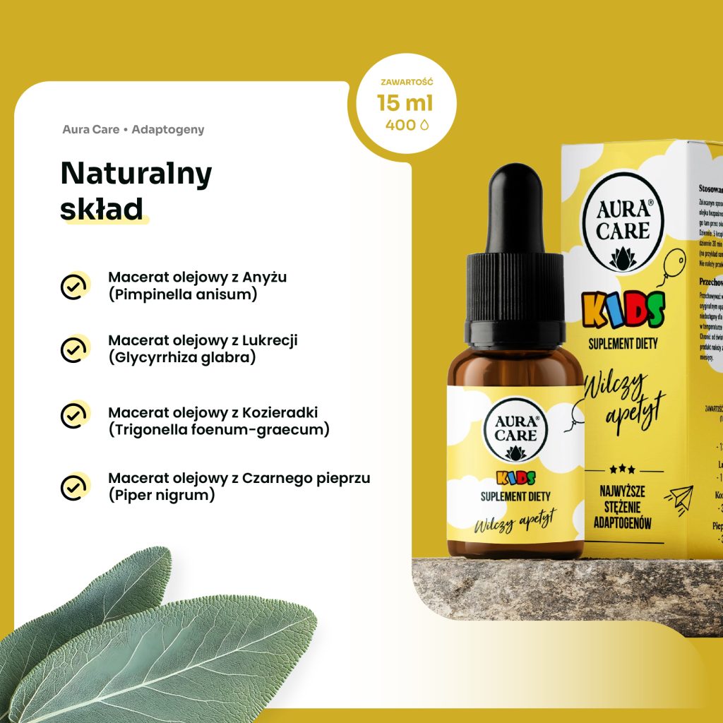 Naturalny skład - Anyż, Lukrecja, Kozieradka, Pieprz czarny