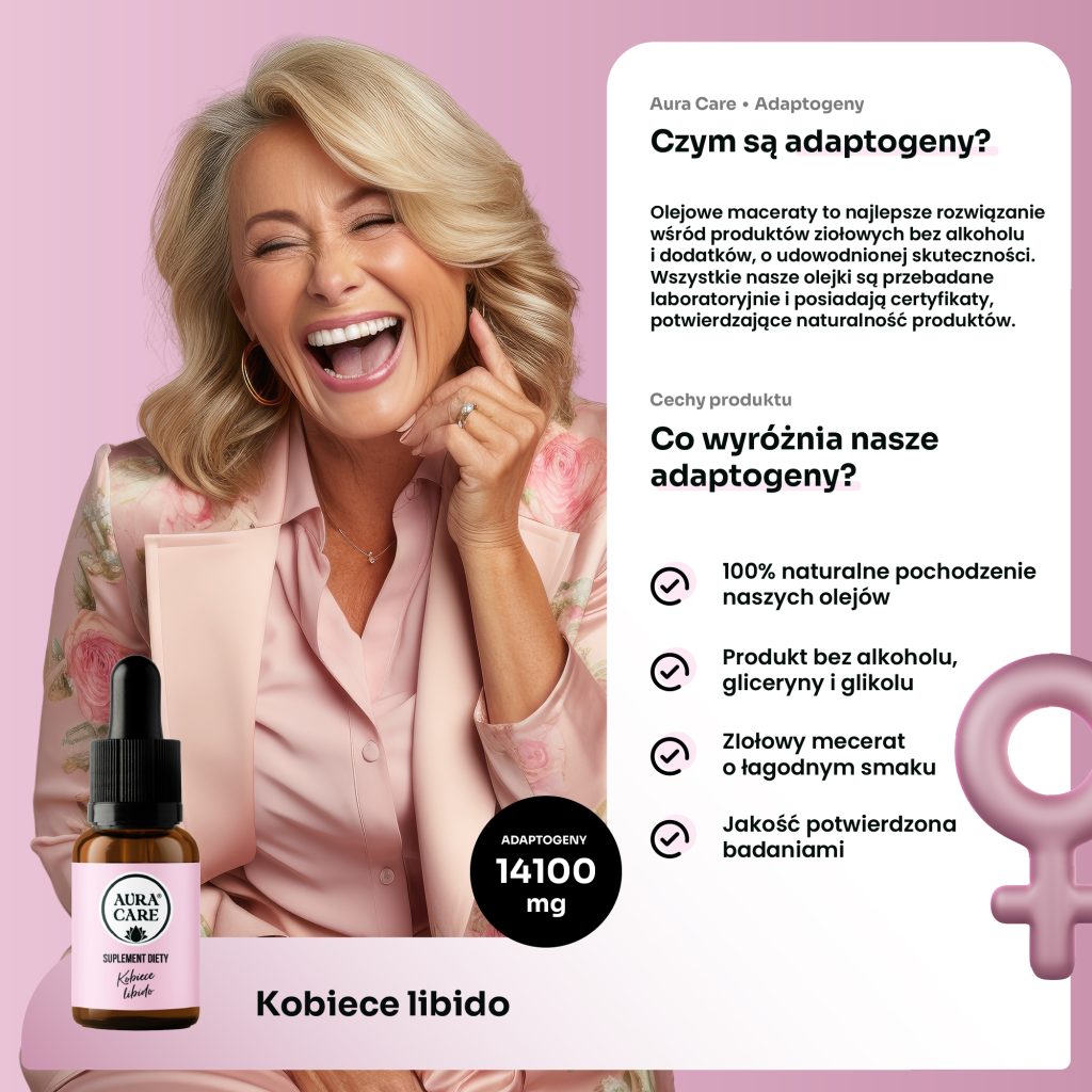 Krople na zwiększenie libido i poprawę komfortu intymnego