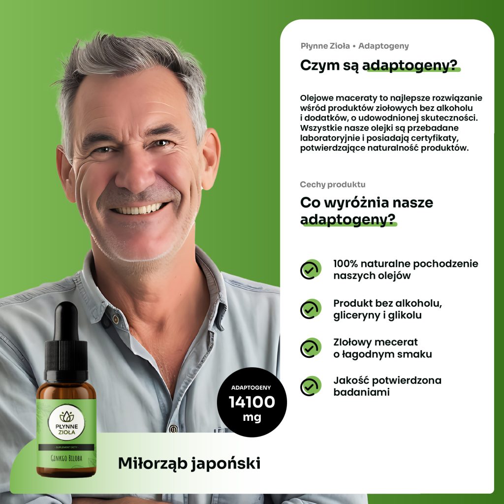 Adaptogen na komfort układu nerwowego