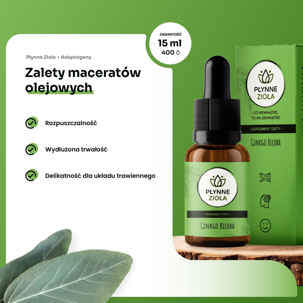 Adaptogen wspierający przepływ krwi i pracę mózgu