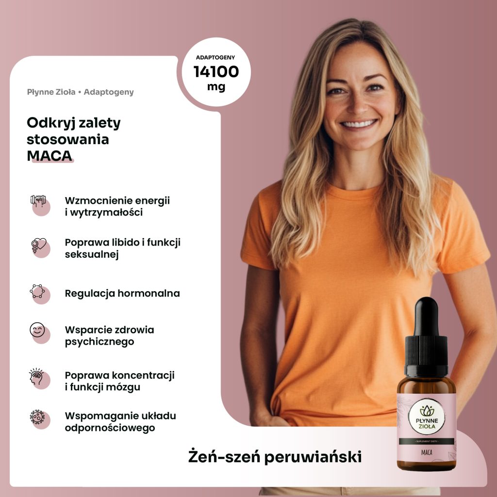 Żeń-szeń peruwiański na zmęczenie i brak energii – Aura Care