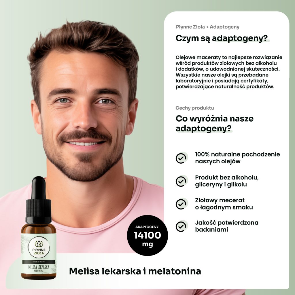 Adaptogeny na spokój i odprężenie