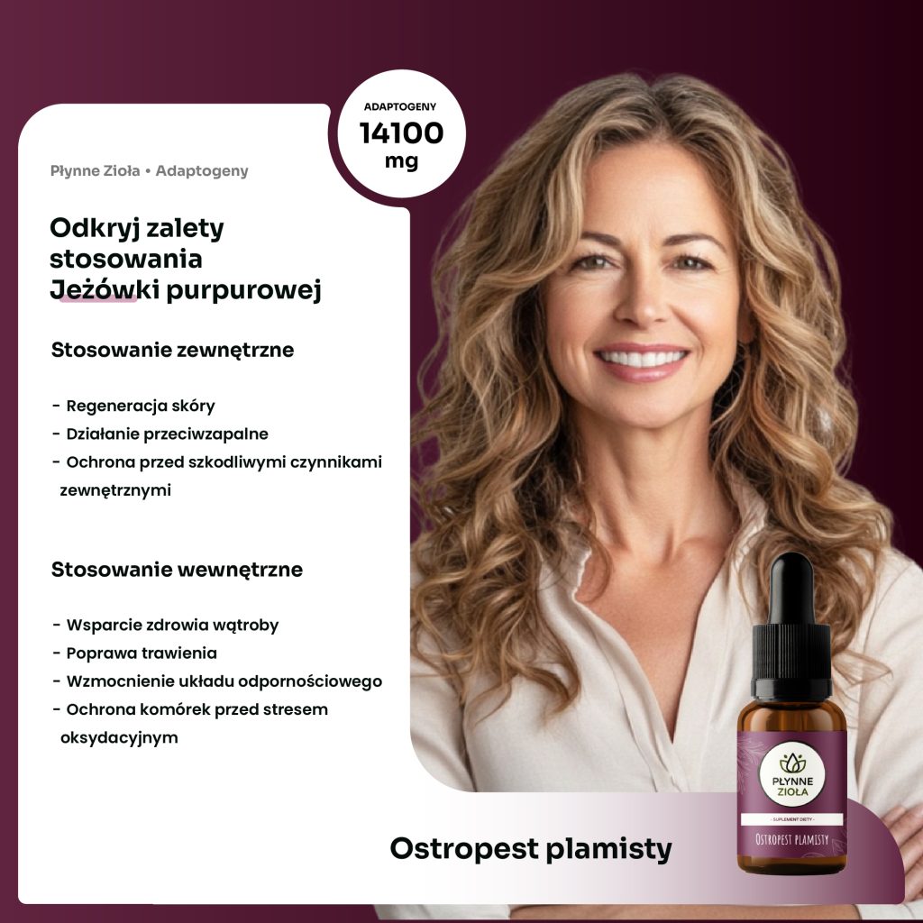 Krople z ostropestu na oczyszczanie organizmu i wątroby