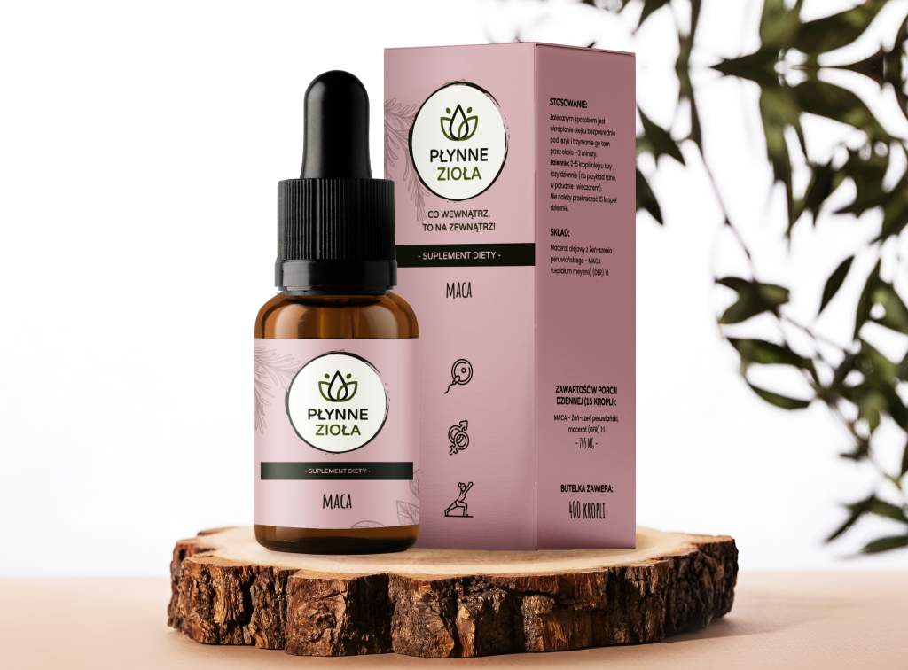 Maca Aura Care – naturalne krople na energię, libido i równowagę hormonalną