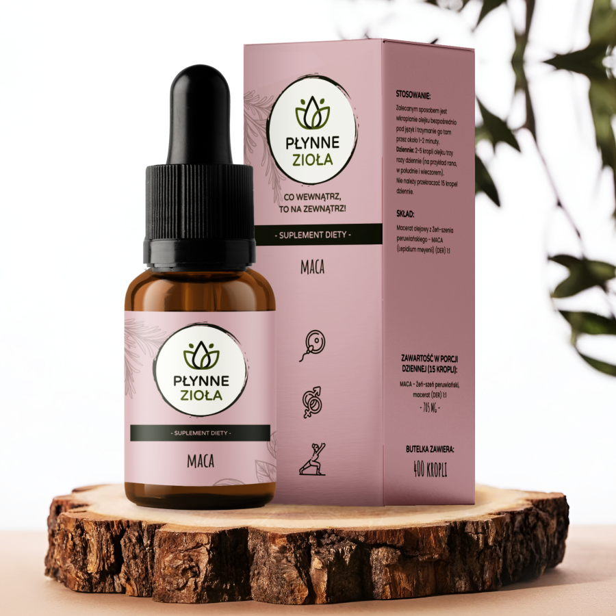 <b>MACA</b> <br>Żeń-szeń peruwiański | 14100 mg<br> <small>PREMIUM, BADANIA, CERTYFIKATY</small>
