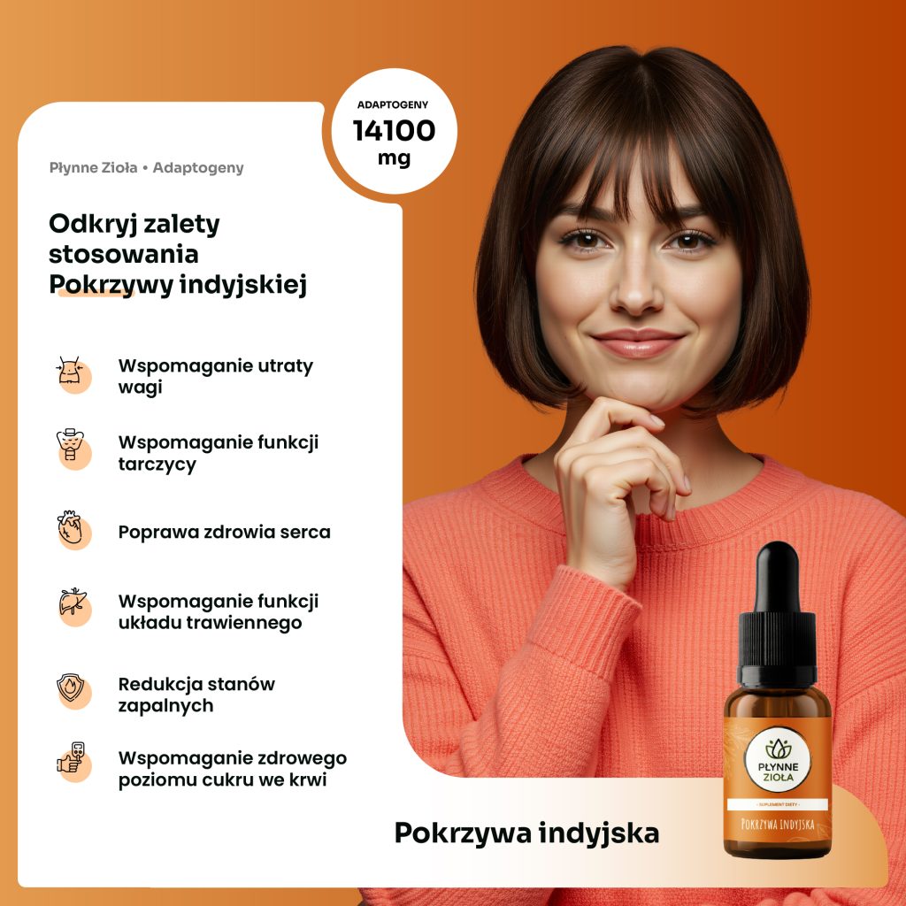Adaptogen wspierający przemianę materii i termogenezę
