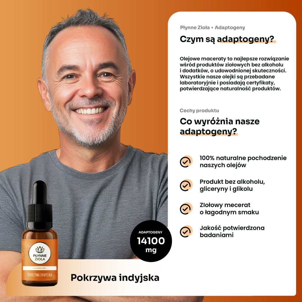 Adaptogen na zmęczenie i brak energii