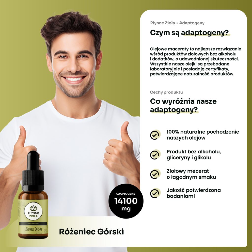 Adaptogen wspierający funkcje poznawcze i skupienie