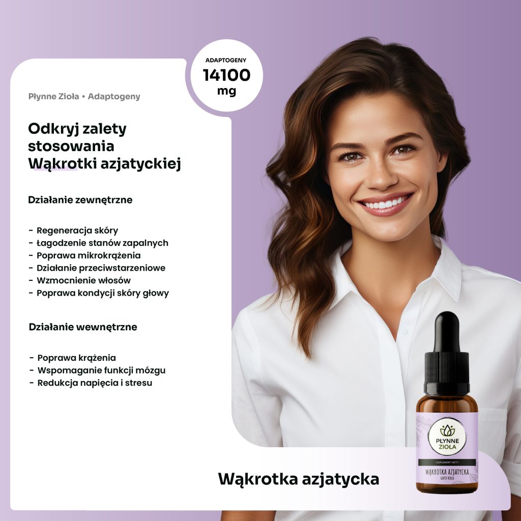 Wąkrotka azjatycka na mózg i funkcje poznawcze – Aura Care