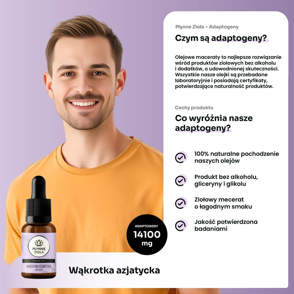 Adaptogen na wyciszenie i równowagę psychiczną
