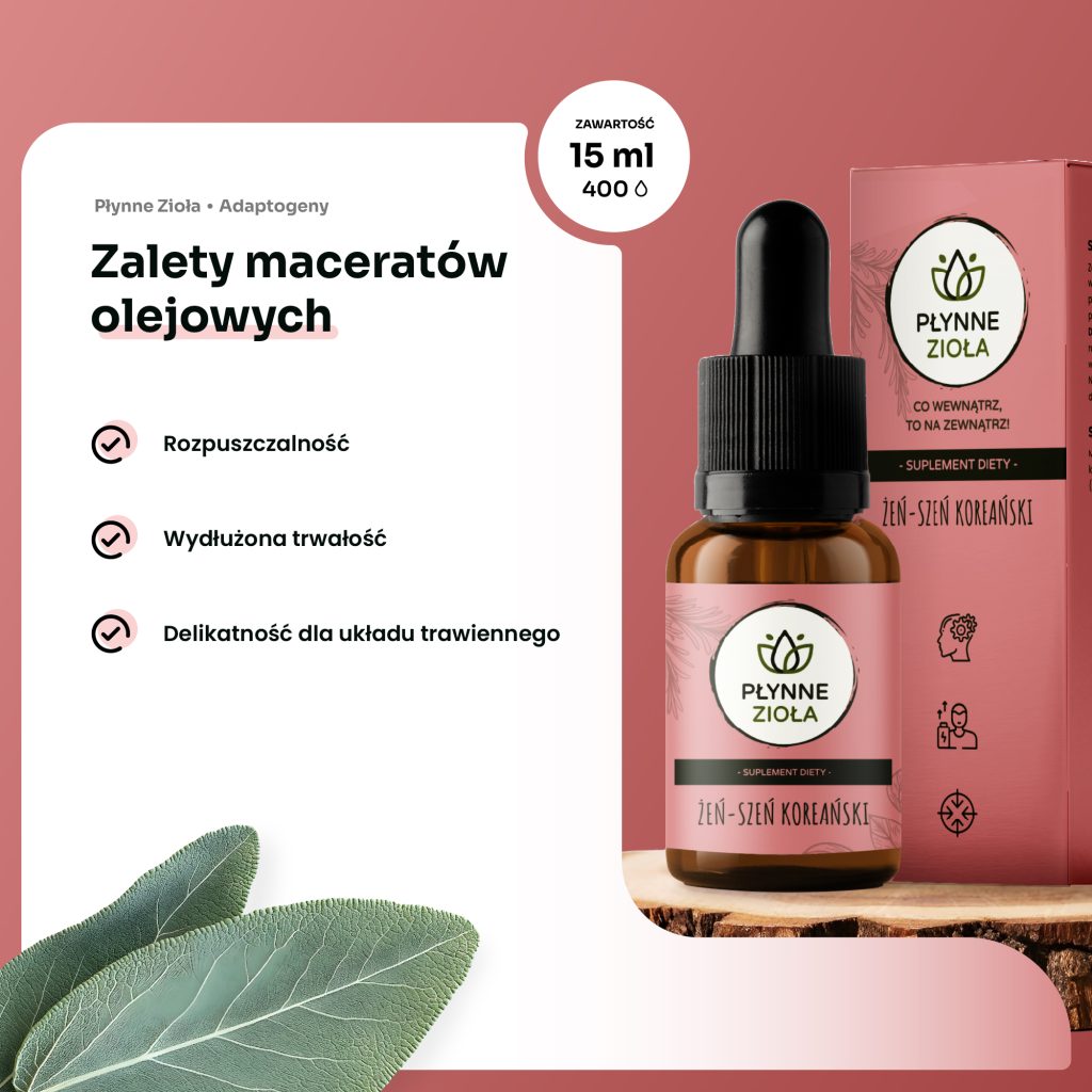 Adaptogen wspierający funkcje poznawcze i skupienie