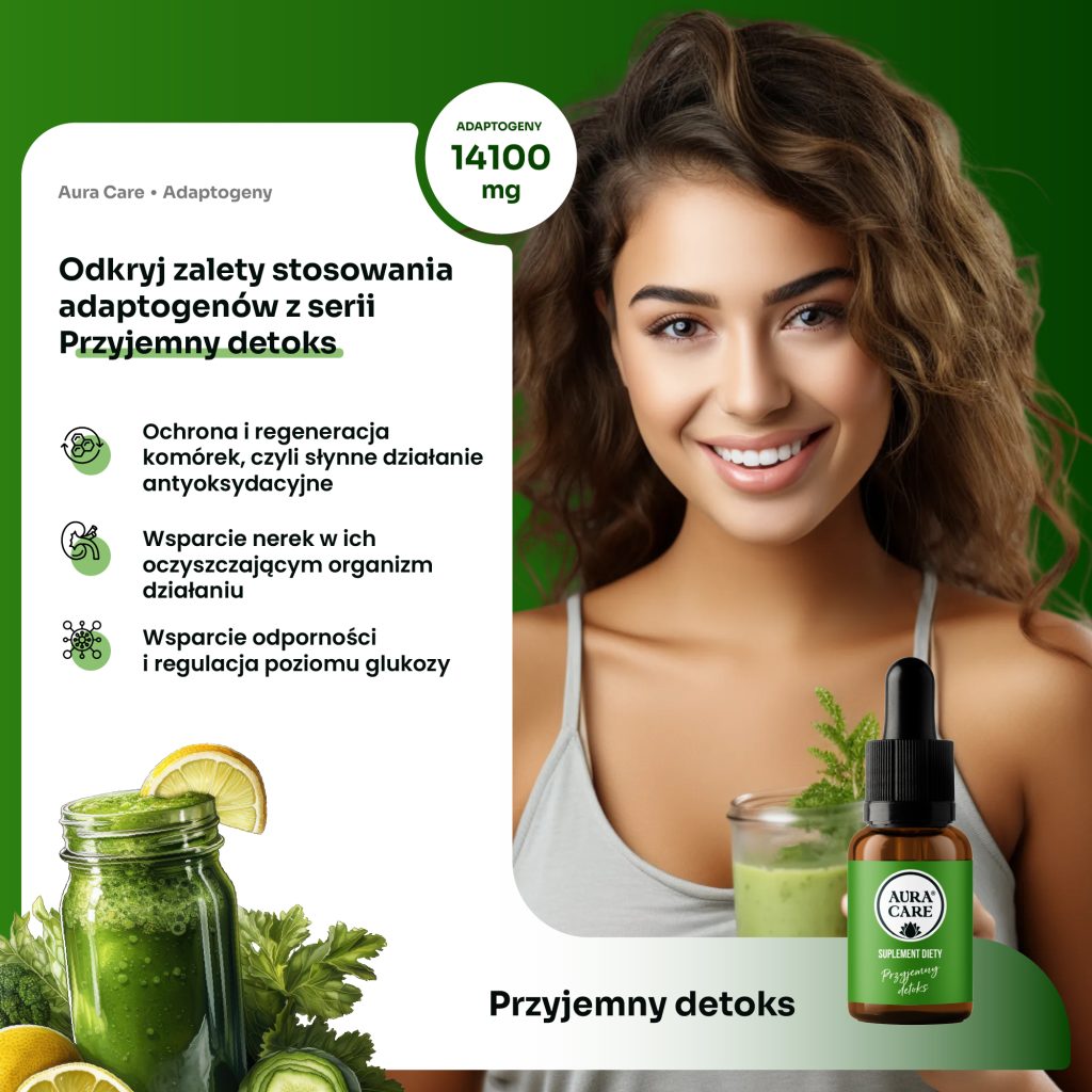 Naturalne adaptogeny na detoks organizmu – wsparcie wątroby i nerek