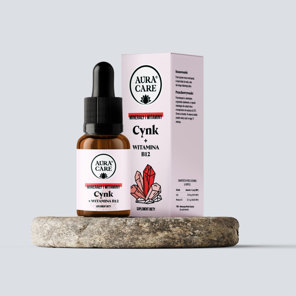 Cynk w kroplach Aura Care – naturalne wsparcie odporności