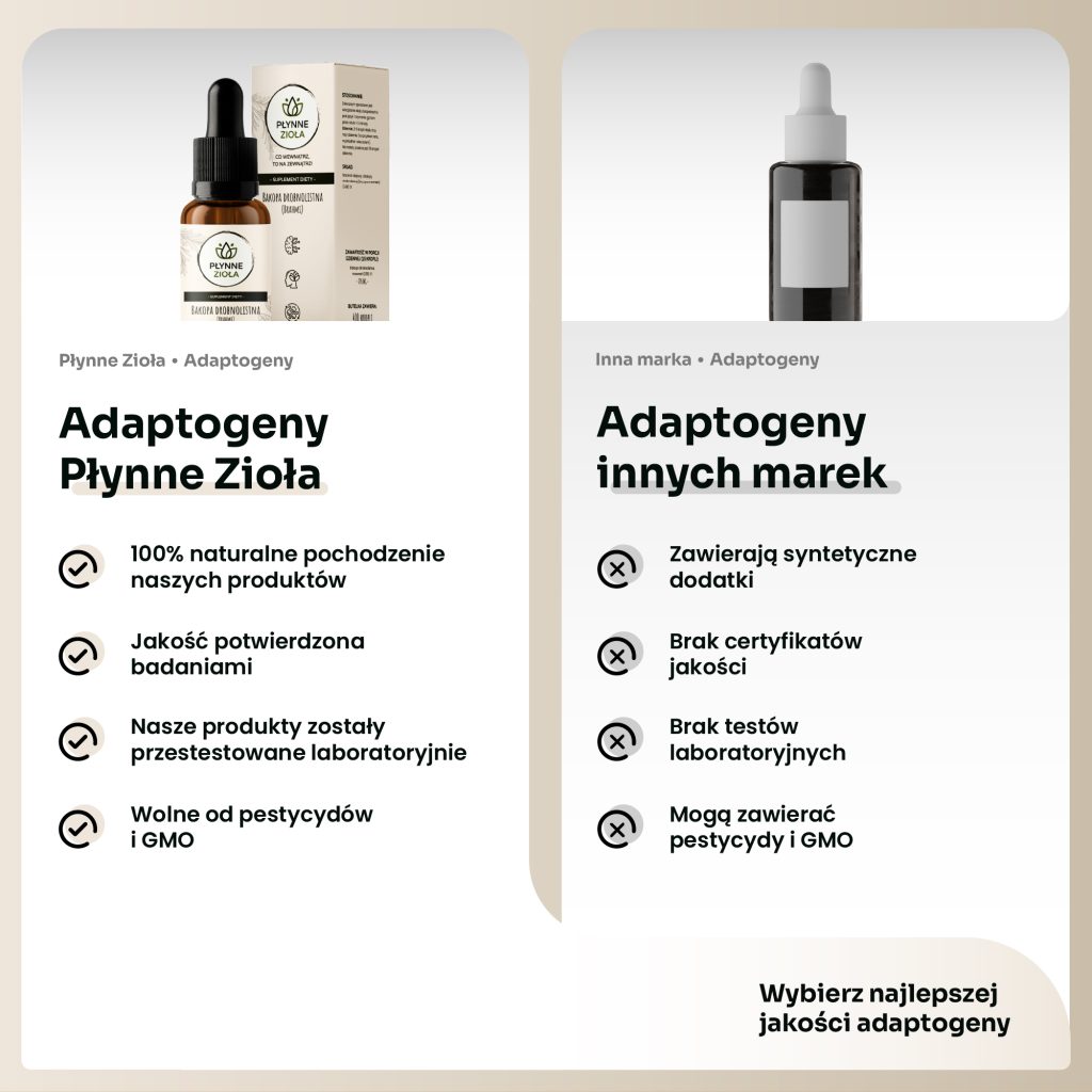 Adaptogen na przeciążenie umysłowe i natłok myśli