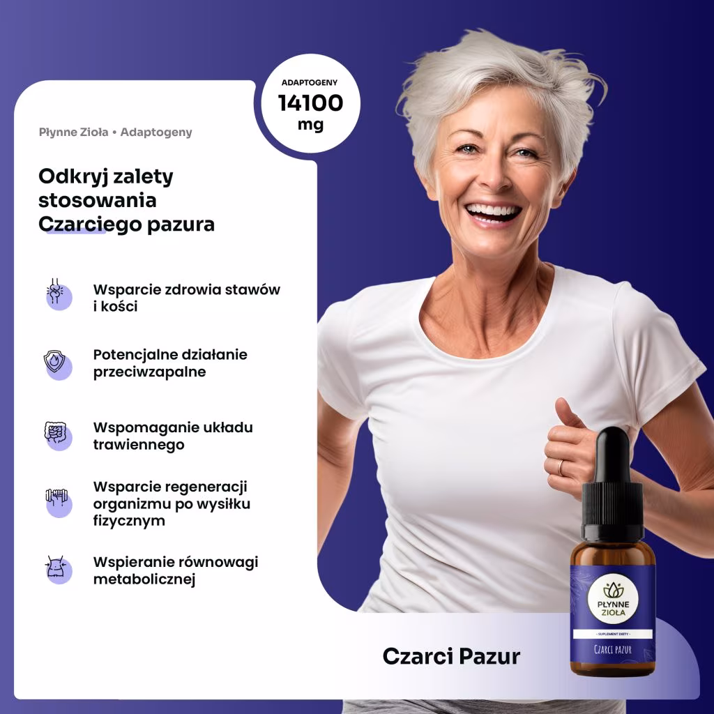 Czarci pazur na stany zapalne i regenerację stawów