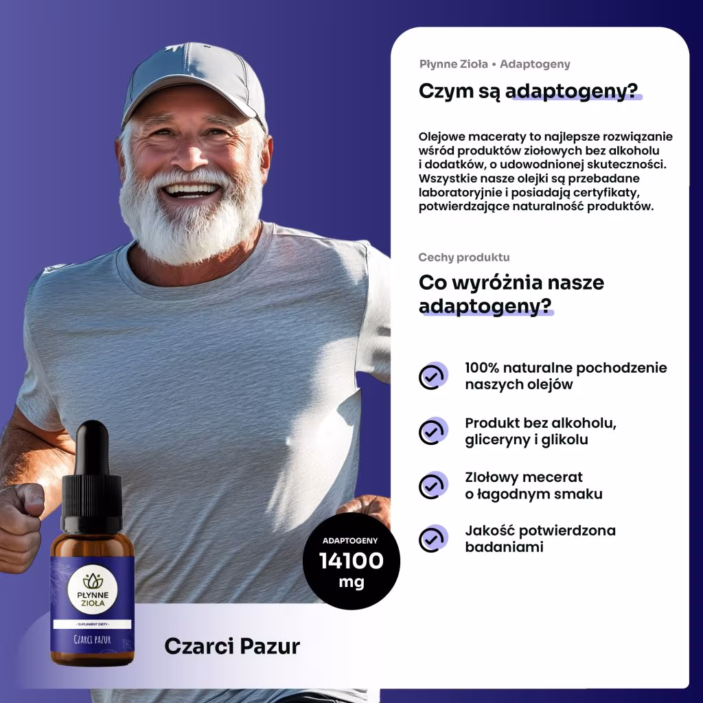 Adaptogen na sztywność stawów i ograniczenia ruchu