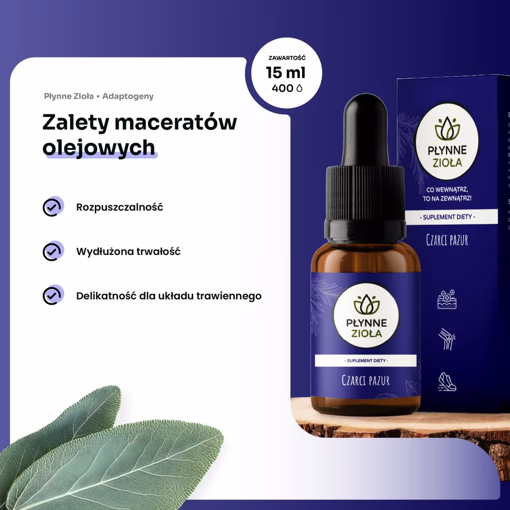 Naturalne wsparcie przy bólu i przeciążeniach