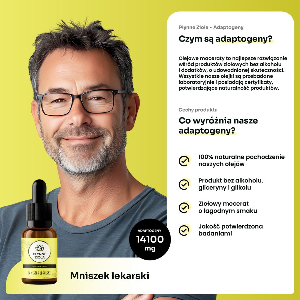 Adaptogen wspierający przemianę materii