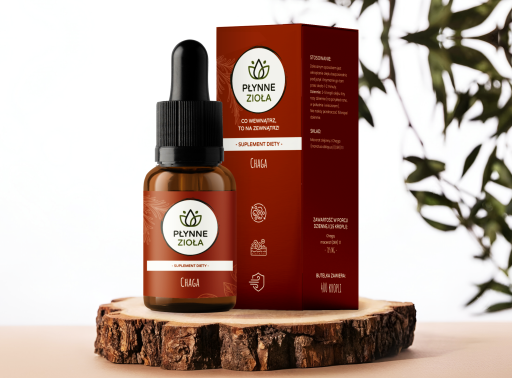 Chaga Aura Care – naturalne krople na odporność i wzmocnienie organizmu