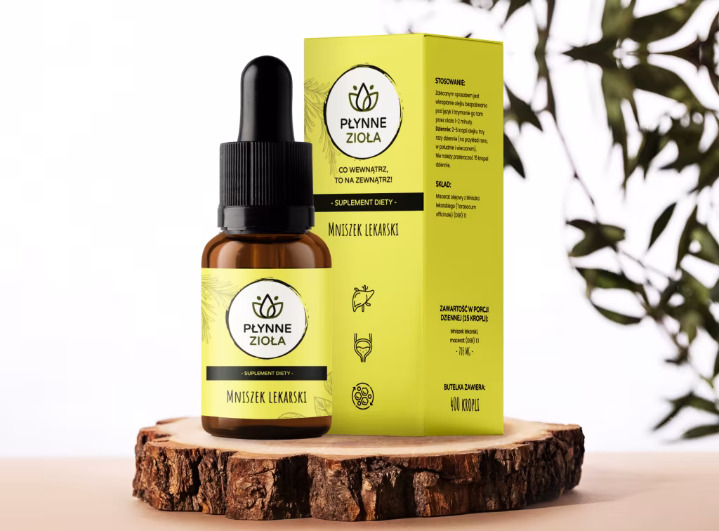Mniszek lekarski Aura Care – naturalne krople na wątrobę, detoks i trawienie