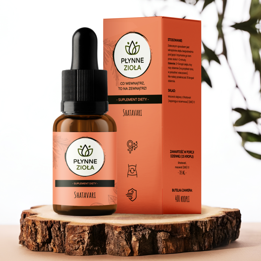 <b>SHATAVARI</b><br> Shatavari | 14100 mg<br><small> PREMIUM, BADANIA, CERTYFIKATY</small>