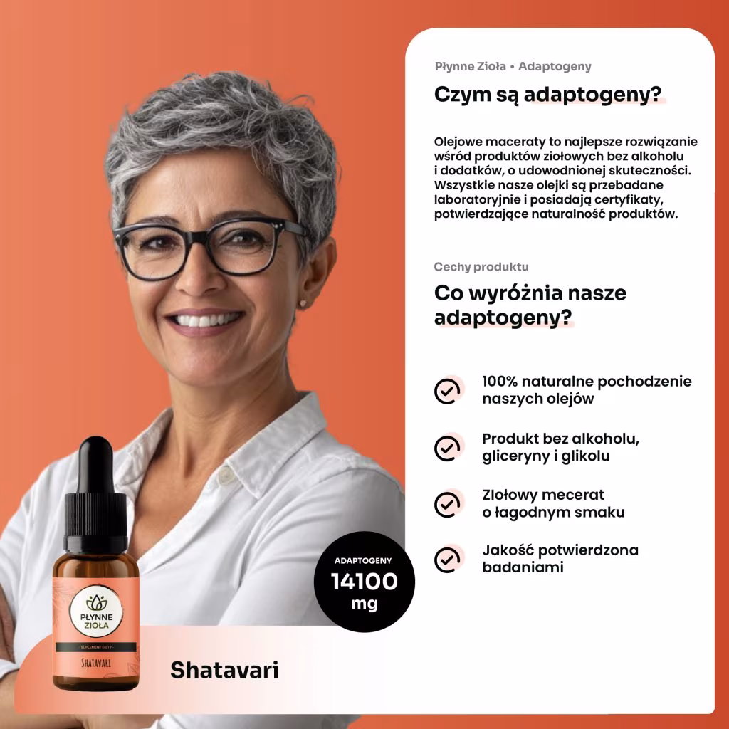 Adaptogen wspierający odporność na stres