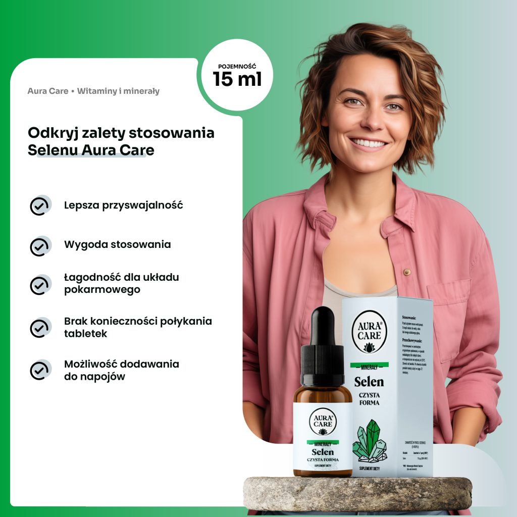 Krople z selenem wspierające równowagę hormonalną