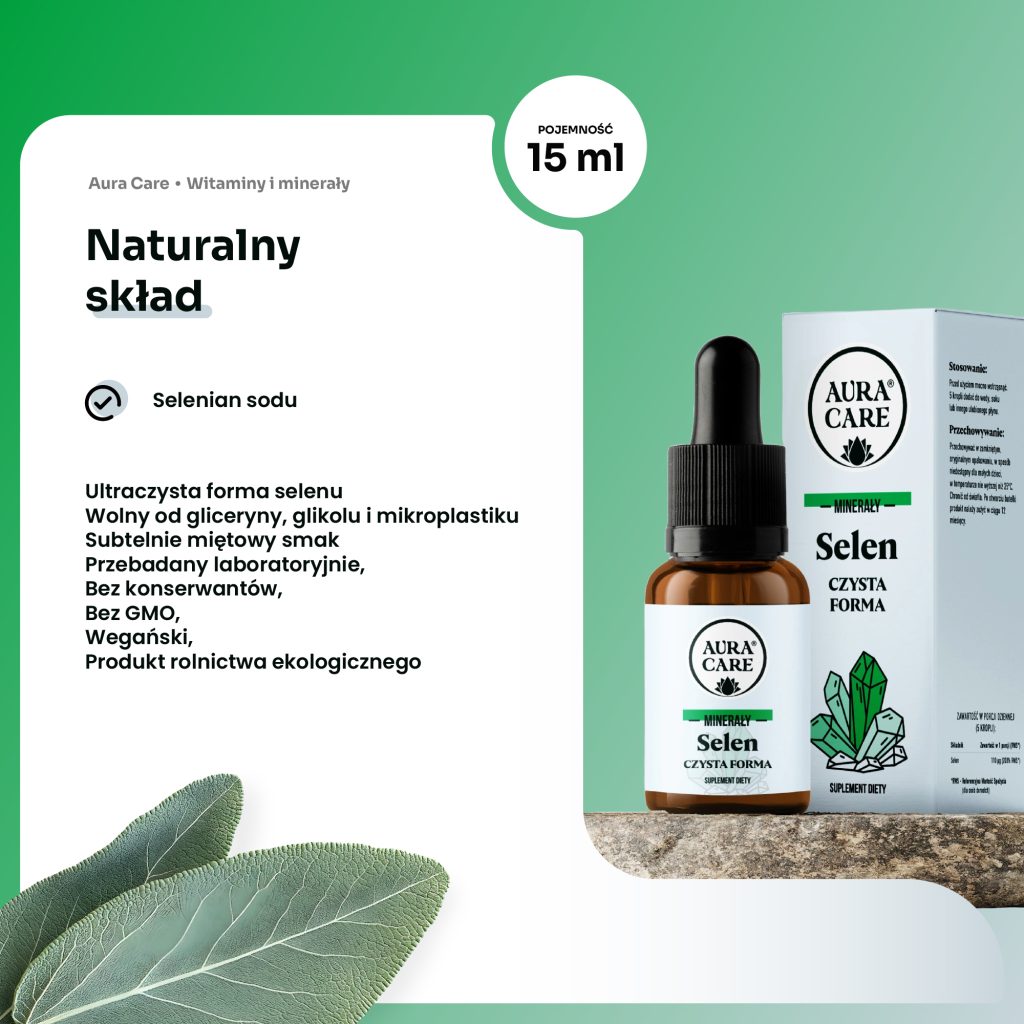 Naturalny selen na prawidłową pracę tarczycy