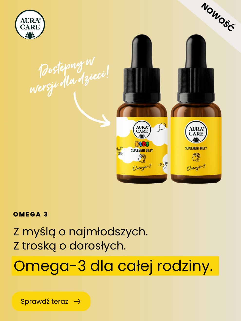 Omega-3 dla całej rodziny