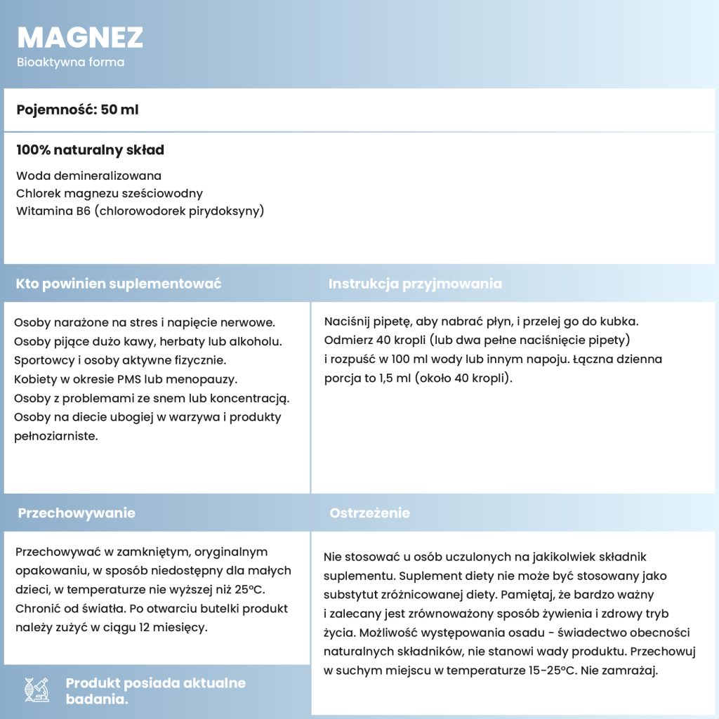 magnezObszar roboczy 1-100