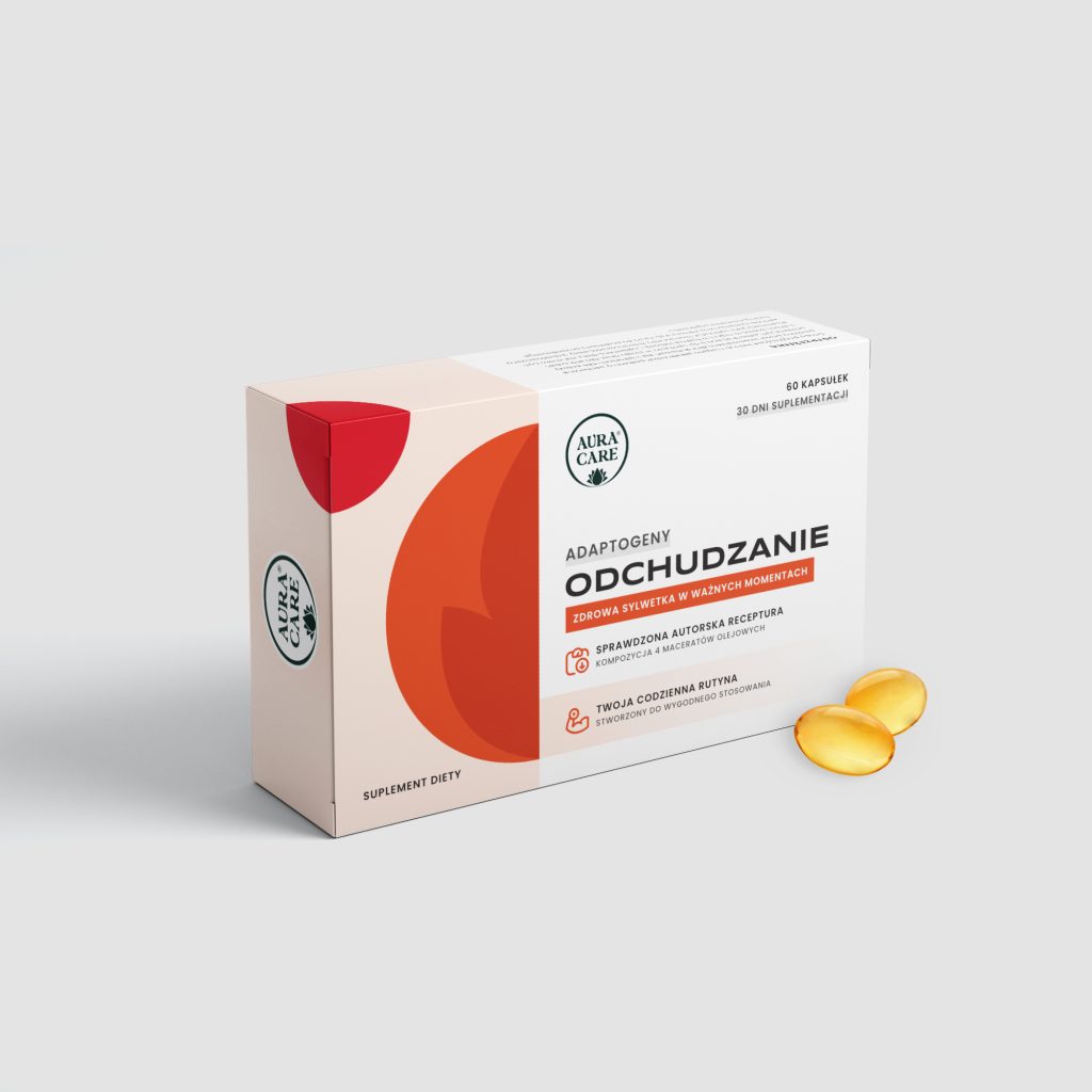 Aura Care odchudzanie kapsułki 60 szt – naturalne wsparcie redukcji wagi