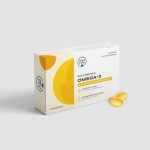 <b>Omega-3 w kapsułkach</b><br> Omega-3 (EPA, 40% DHA), Witamina E, Witamina C<br><small> Adaptogeny Aura Care | 60 kapsułek</small>