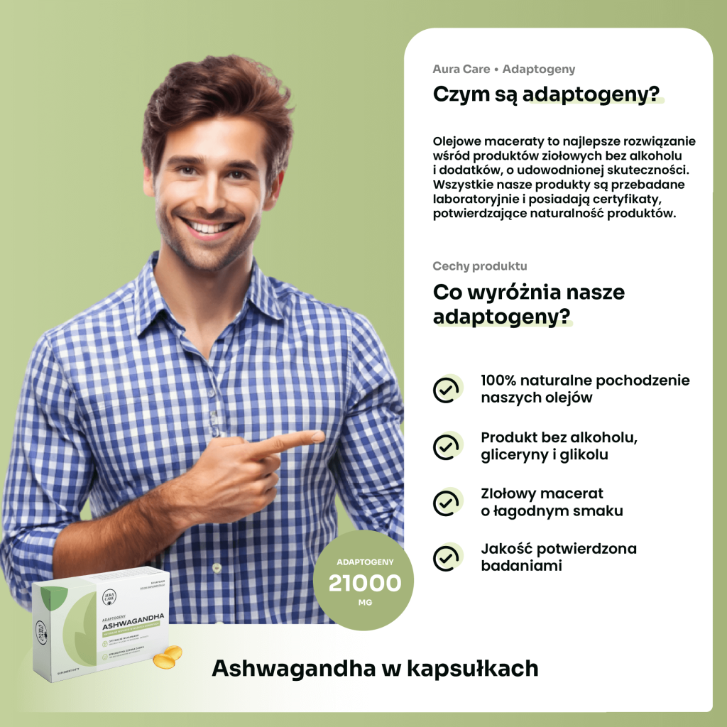 Adaptogen wspierający równowagę emocjonalną