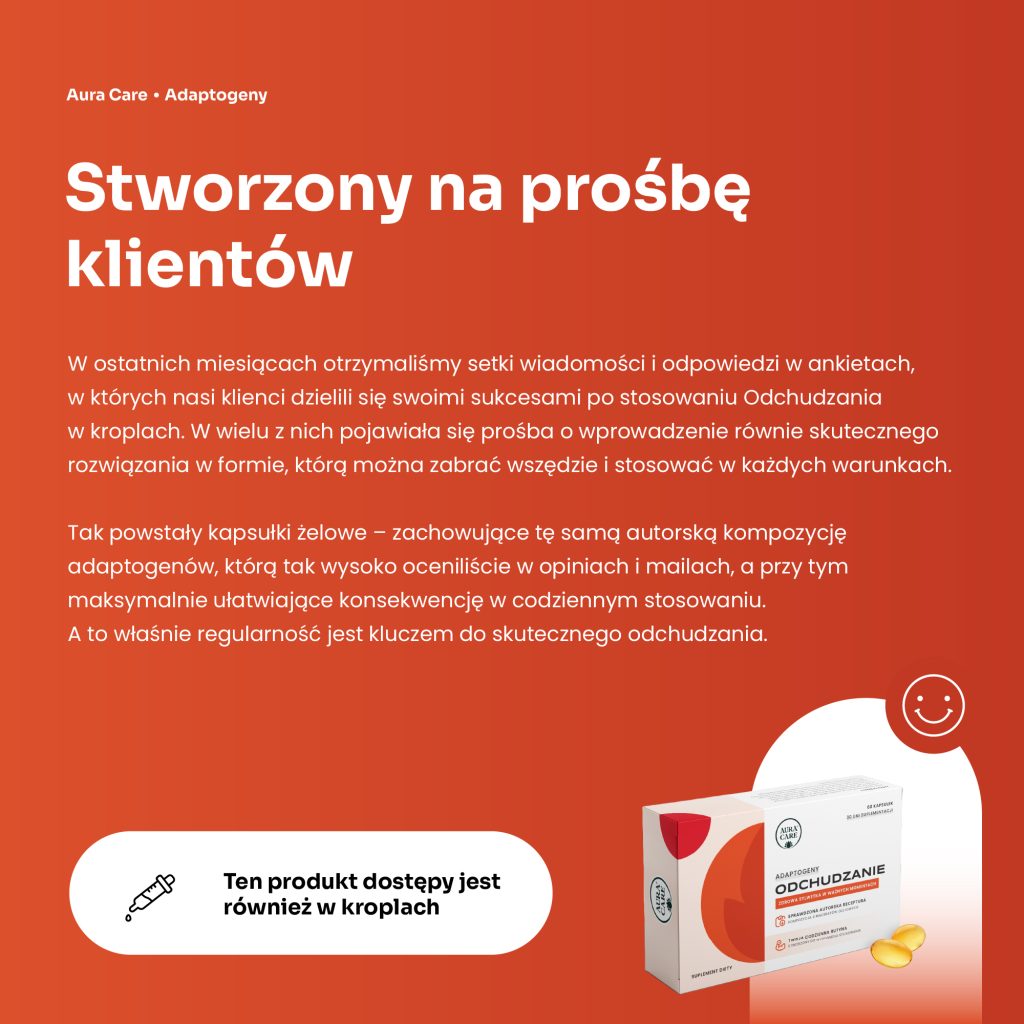 Kapsułki na metabolizm i spalanie tłuszczu – Aura Care