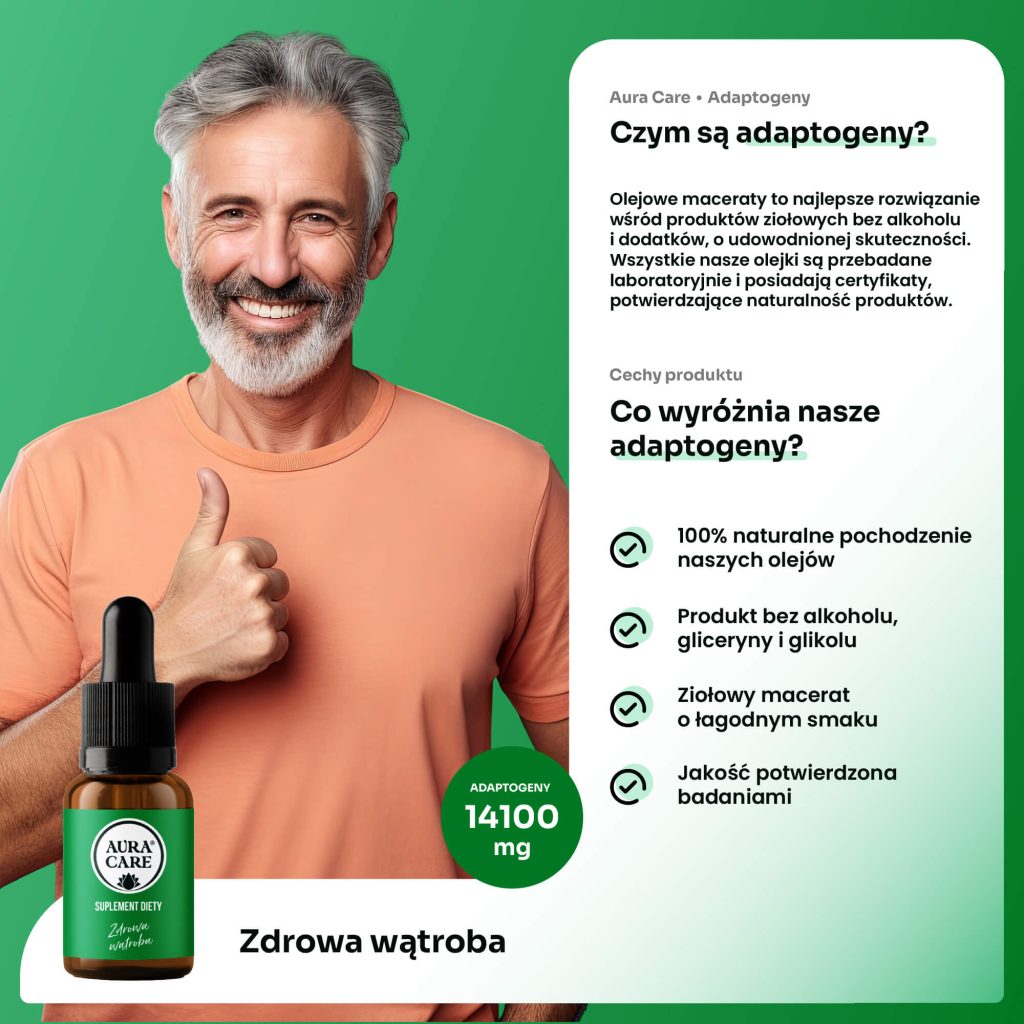 Adaptogeny wspierające regenerację i ochronę wątroby
