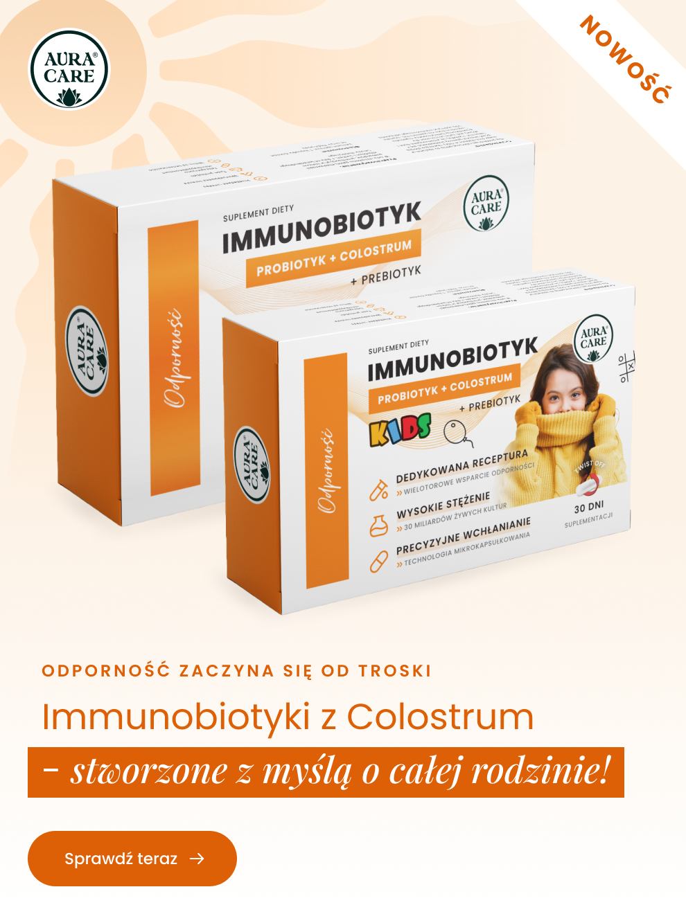 Immubiotyki z colostrum