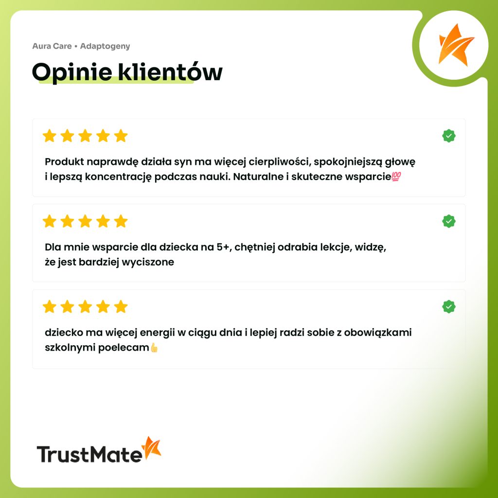 Opinie o Młody Geniusz w kapsułkach Aura Care