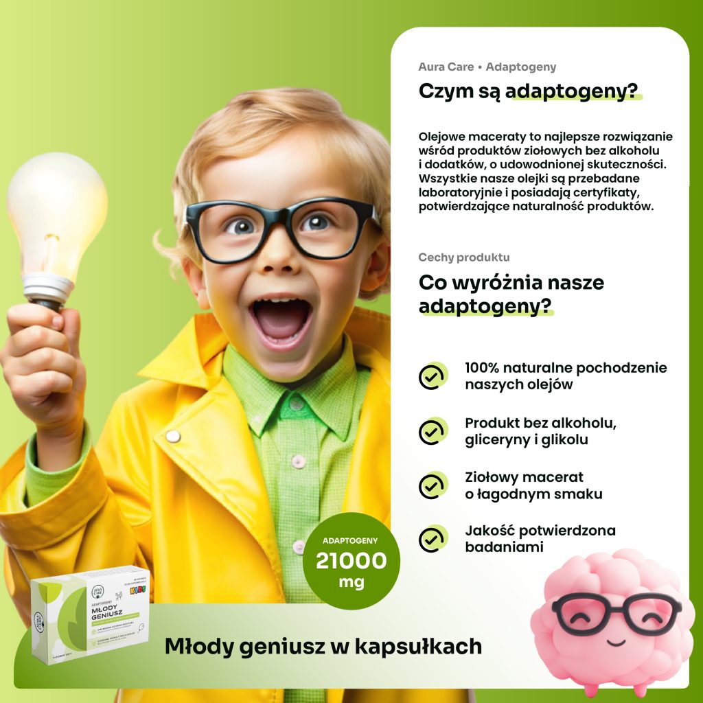 Naturalne wsparcie koncentracji u dzieci – Lion’s Mane i Omega-3