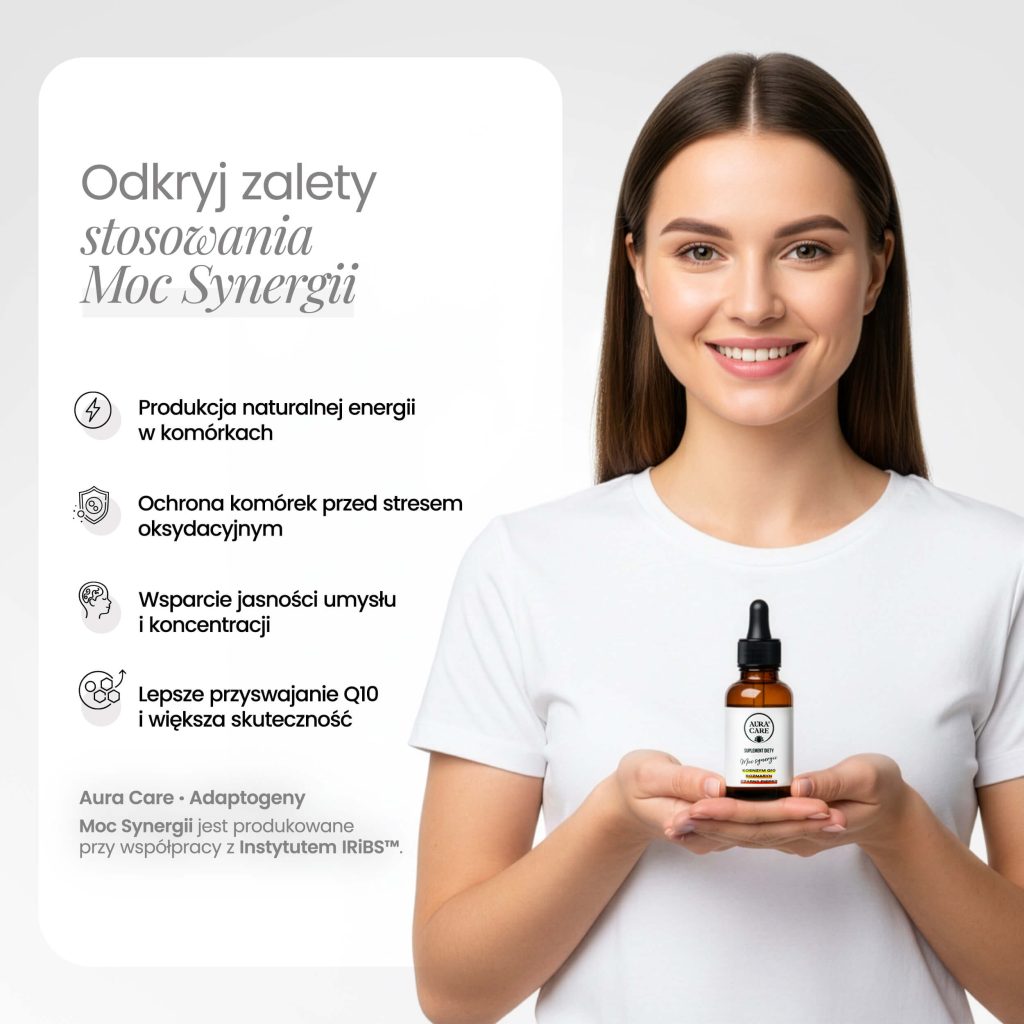 Koenzym Q10 adaptogen – naturalne wsparcie energii i witalności