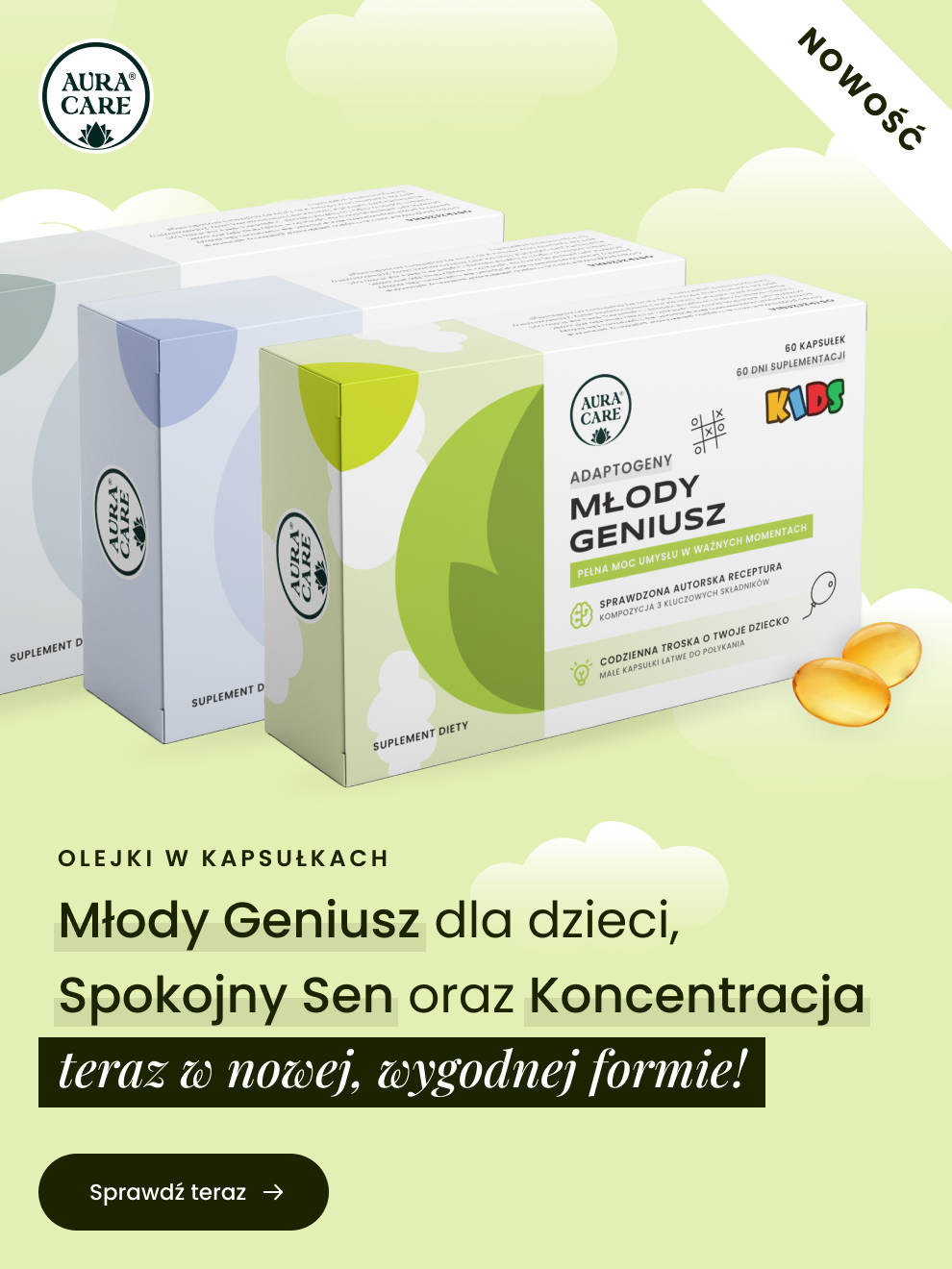 Nowe produkty - Aura Care