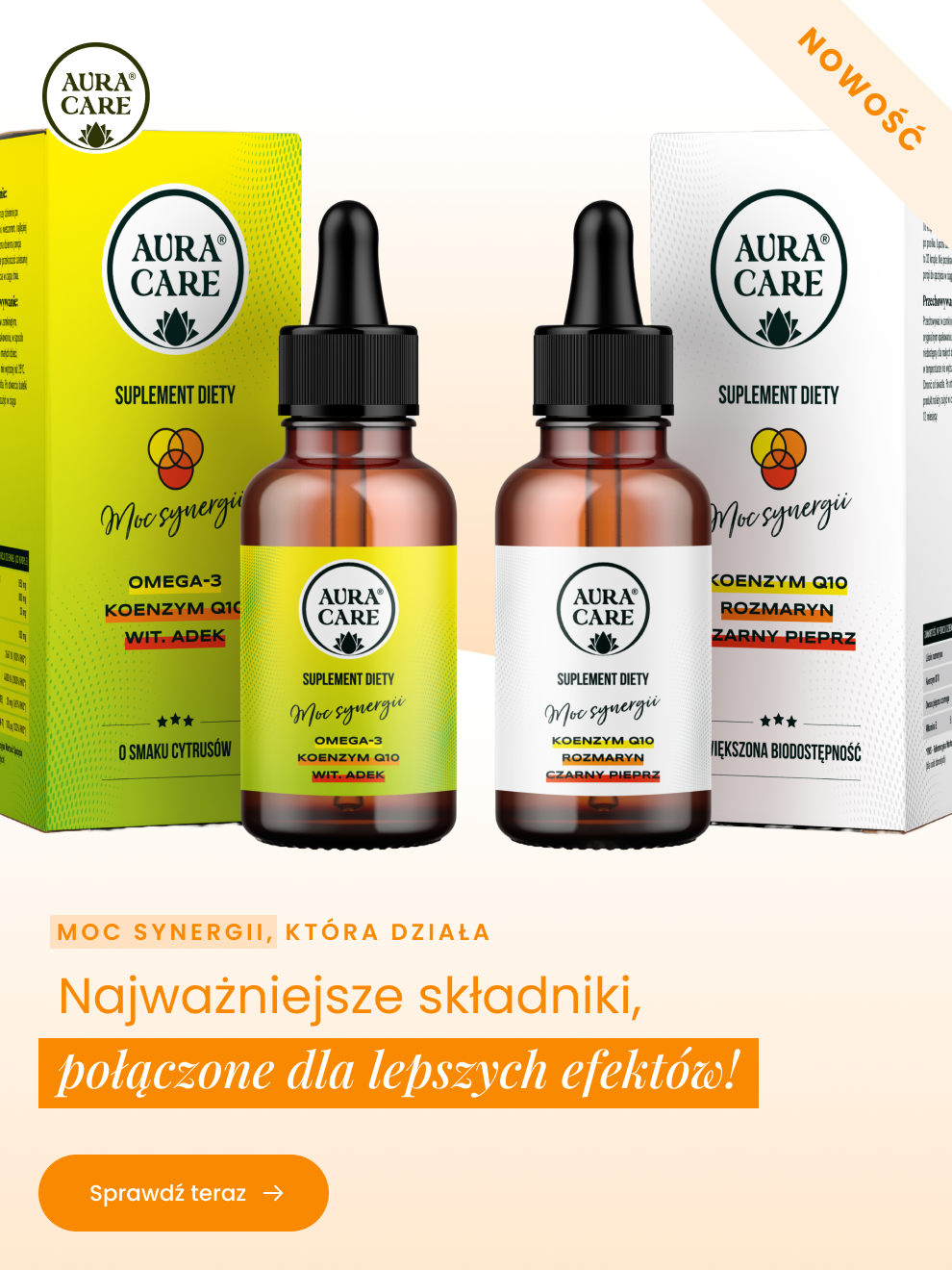 Moc synergii - Aura Care nowy produkt!