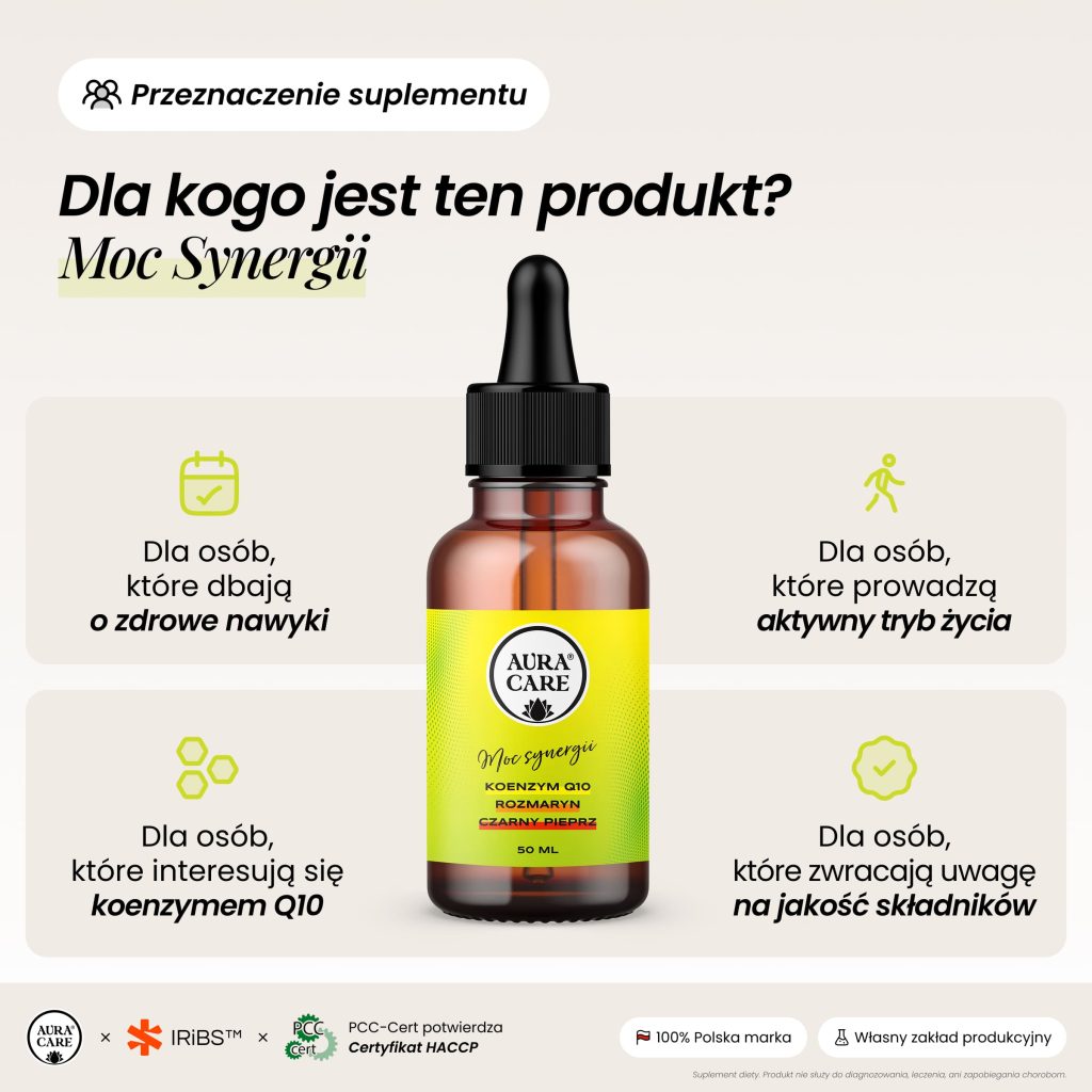 Moc Synergii Omega-3, ADEK, Koenzym Q10 3