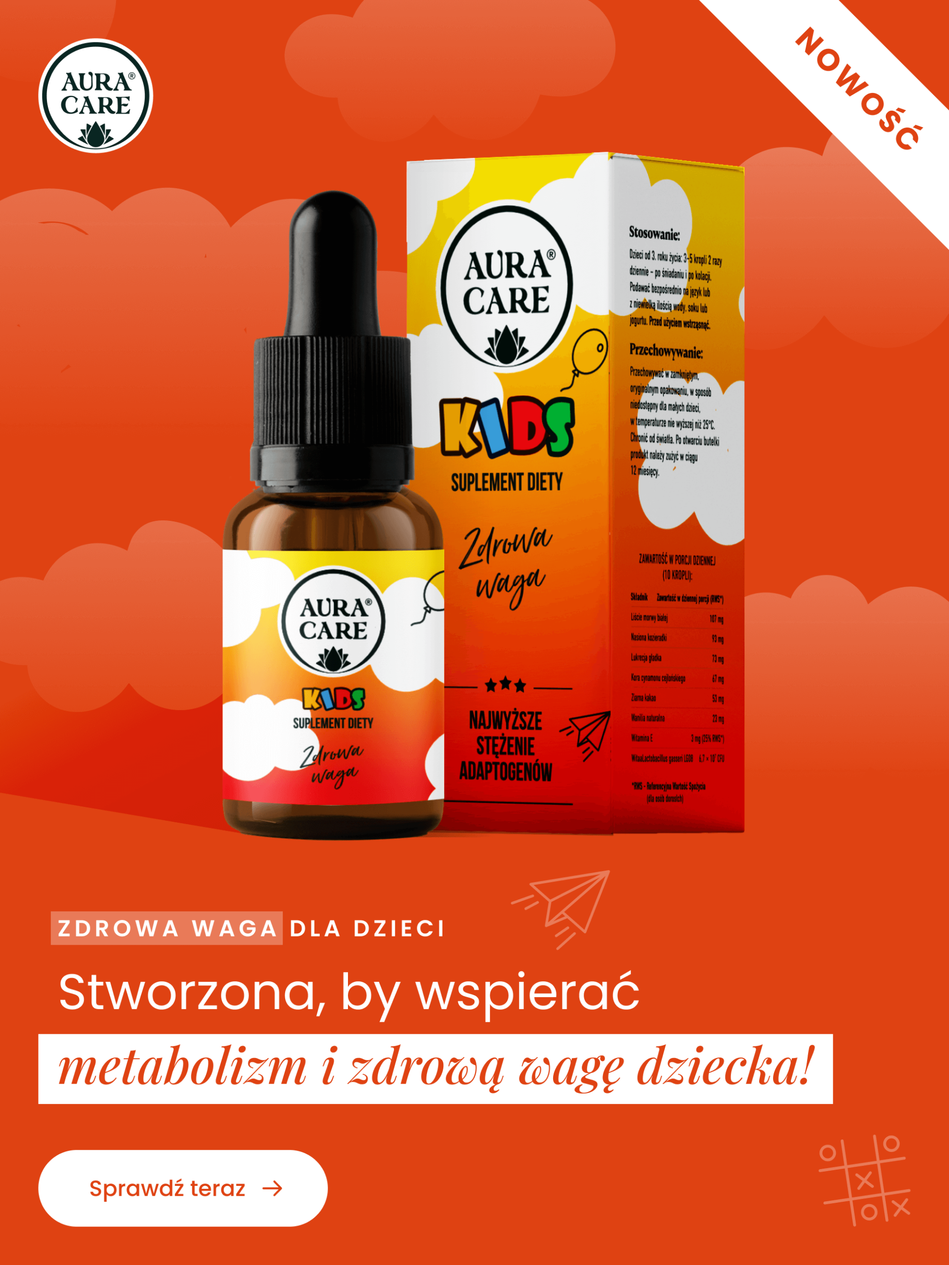 Zdrowa waga dla dzieci - Aura Care