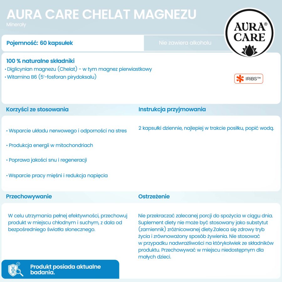 Diglicynian magnezu + B6 – skuteczna forma suplementacji