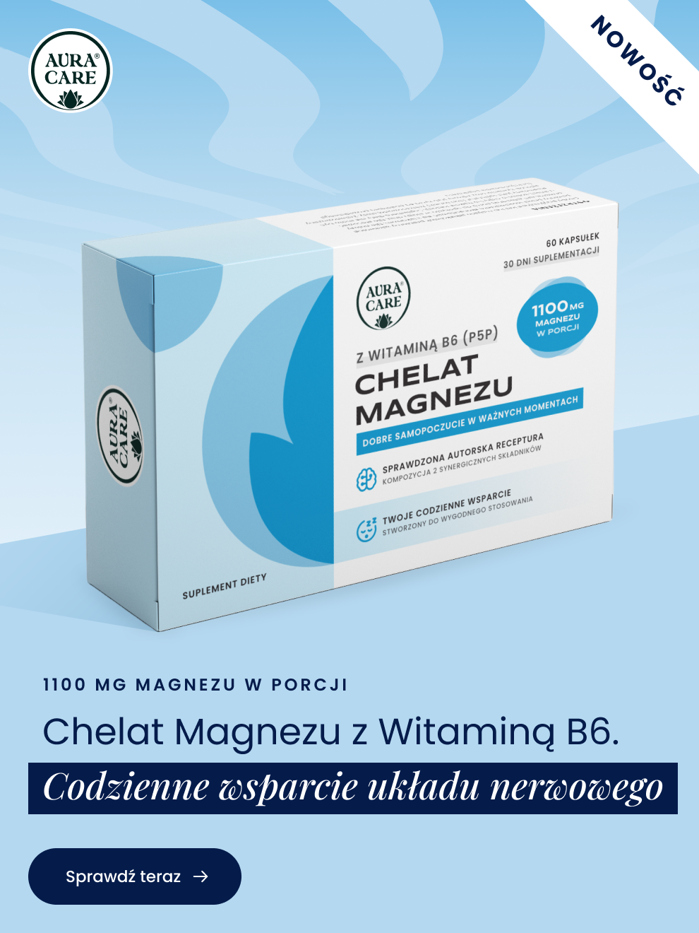 Chelat magnezu - Aura Care