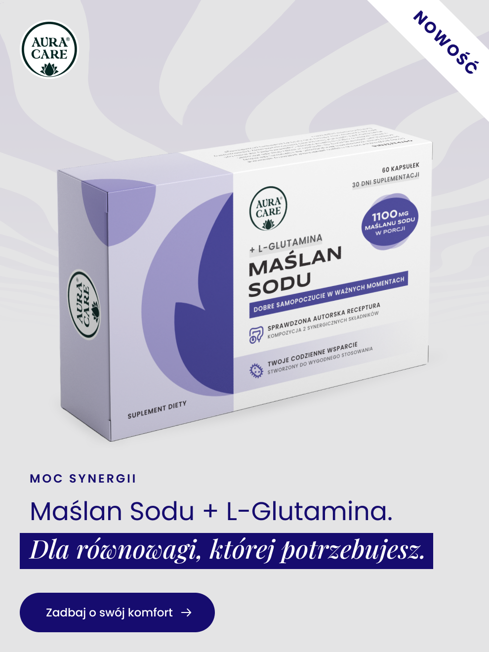 Maślan sodu - Aura care