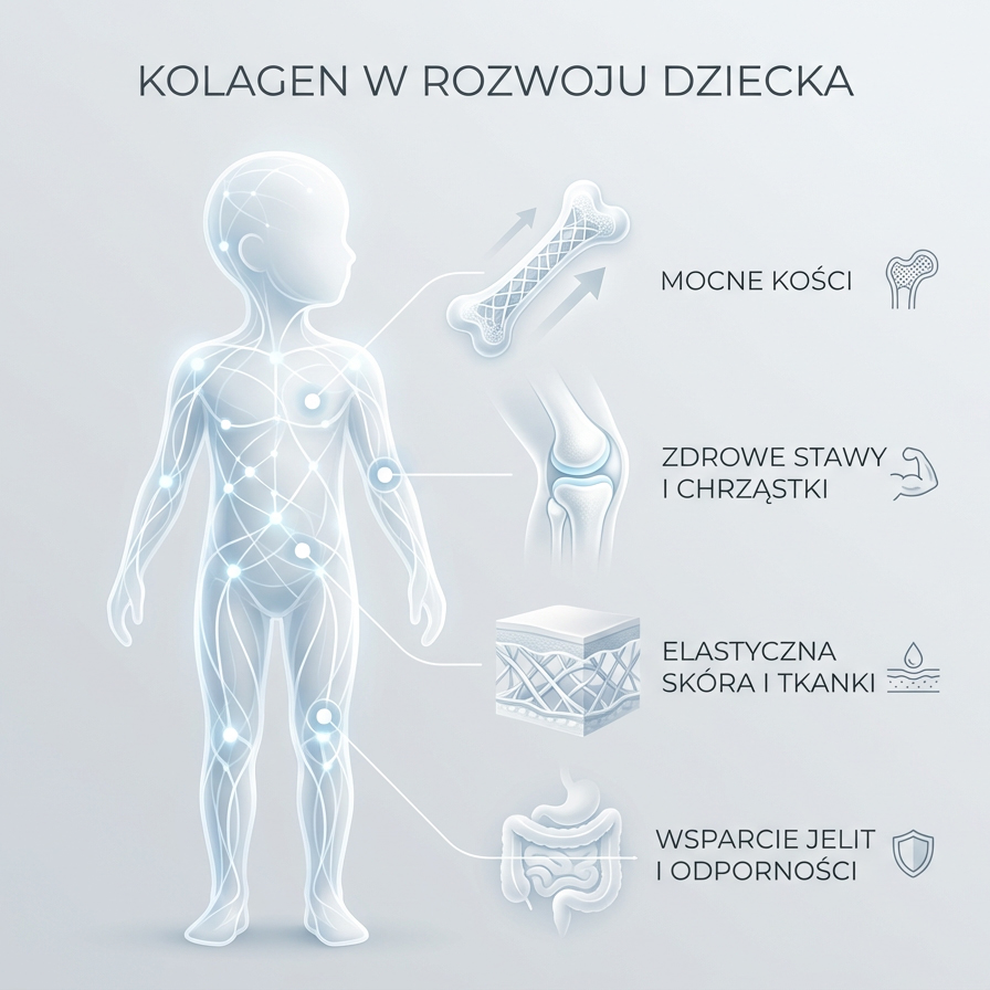 Dlaczego kolagen jest tak ważny w rozwoju dziecka?