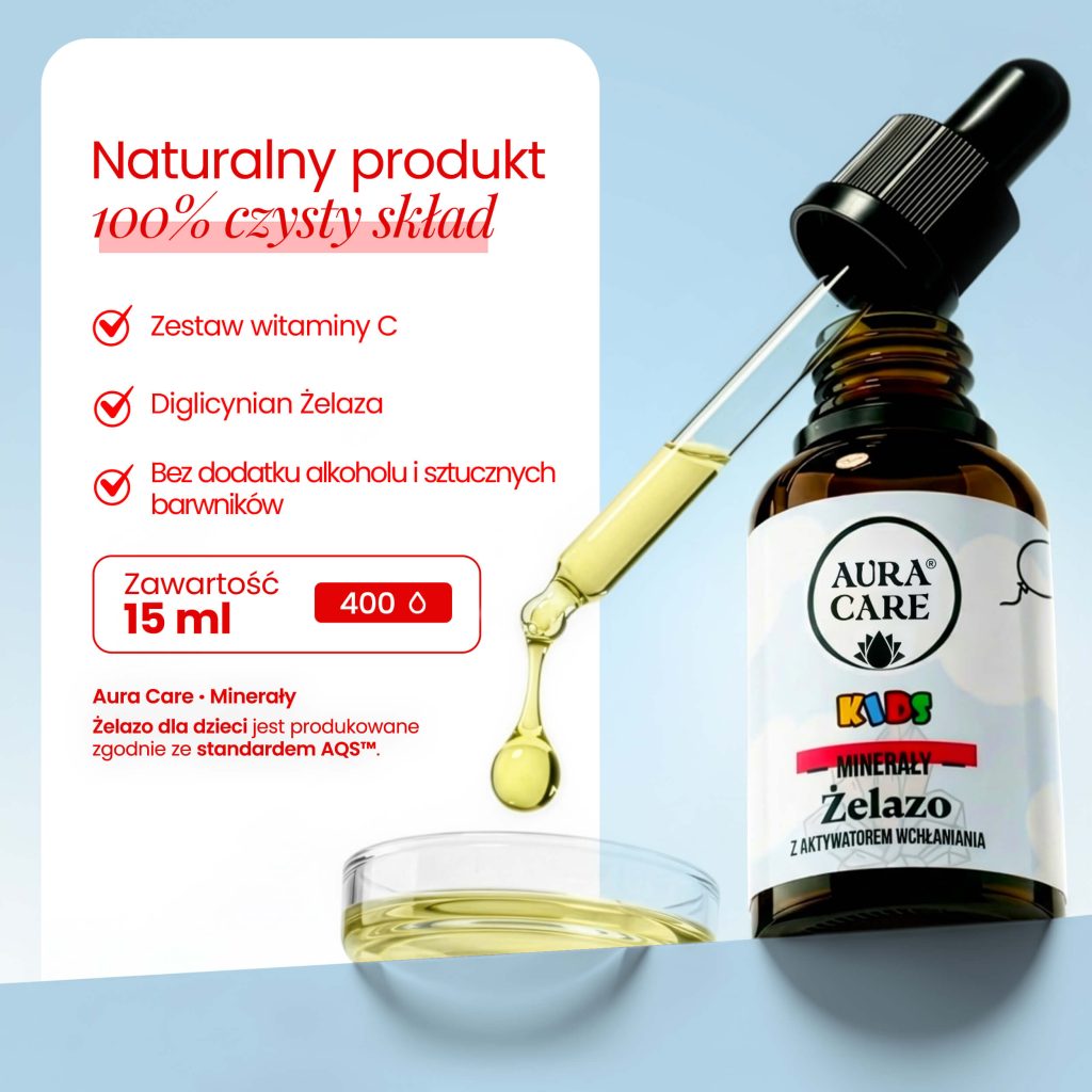 5 mg Diglicynianu Żelaza, synergia z witaminą C